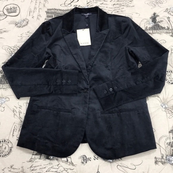 NYDJ Blazer Jacket In Velveteen - Picture 5 of 6